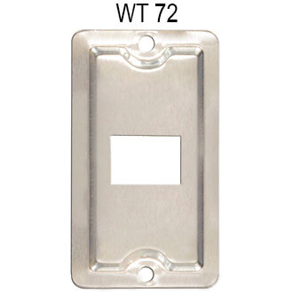 Tampa p/ 1 tomada RJ45